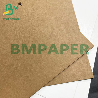 Anti - Curl Testliner White Coated Kraft Paper For Dry Food Packaging 200gsm