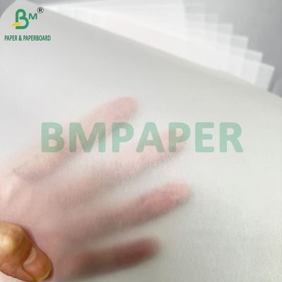 50 83 GSM Smooth White Semitransparent Transfer Paper Roll  880mm X 40m