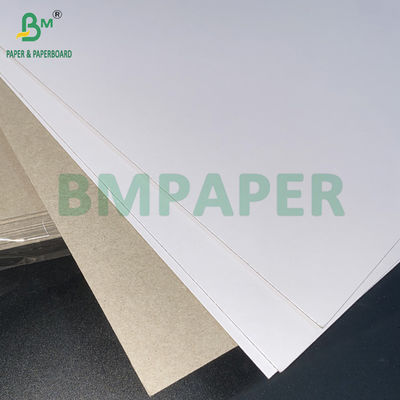 400gsm GD1 GD2 Duplex Paper Print With Offset And Flexo High Quality C1S White Coated Grey Back