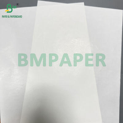 One Side Glossy 62 65 GSM White Wet - Strength Paper Roll For Labels Making