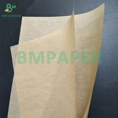 40gsm Food Grade Virgin Wood Pulp Brown Greaseproof Paper Kit7