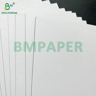 Glossy Surface 1mm 1.5mm Thick White Back Duplex Board Grey Core 102 x 72cm