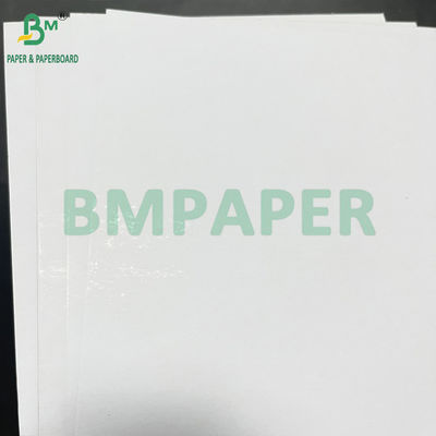 High Stiffness 1.2mm Grey Core Both Sides White Thick Board Glossy Surface