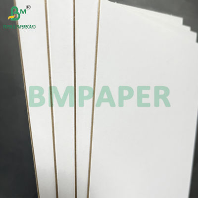 High Stiffness 1.2mm Grey Core Both Sides White Thick Board Glossy Surface