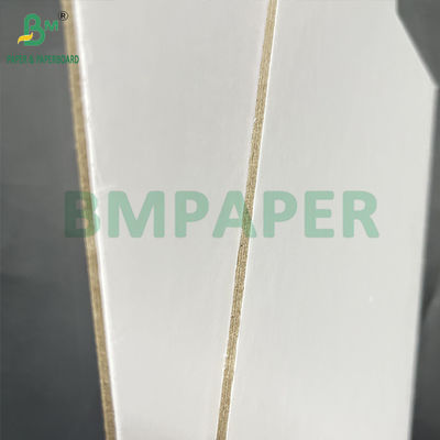 Good Ink Absorbing 1mm Grey Core Both Sides White Cardboard Matte Surface