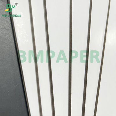 Good Ink Absorbing 1mm Grey Core Both Sides White Cardboard Matte Surface