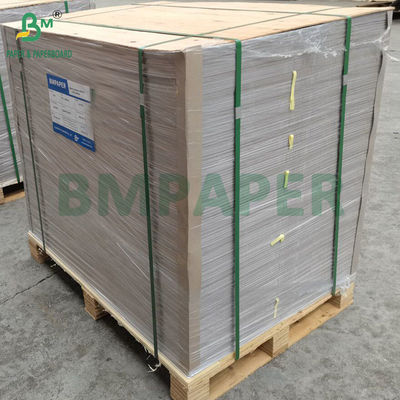 1mm 820g White Cardboard With Grey Middle 2 Layers Laminated Carton Board 31&quot; X 43&quot;