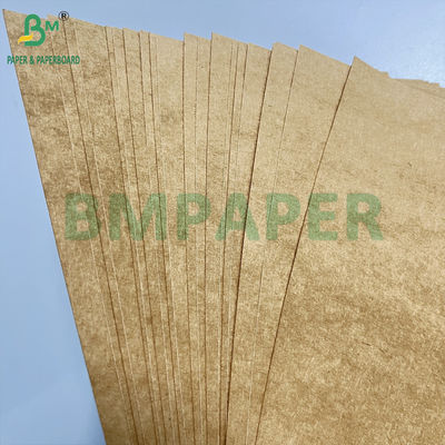 Greaseproof 350g + 20g Matte PE Coated Brown Foodbox Paperboard 70 X 100 Cm