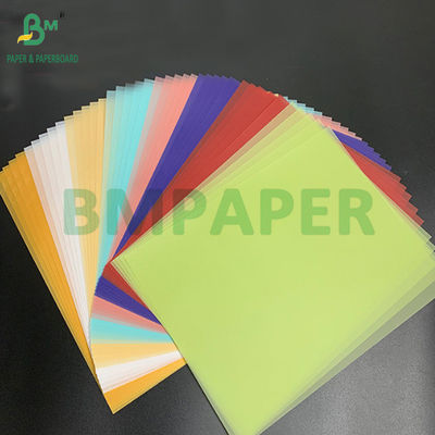 110gsm Color Tracing Paper 787mm By 1092mm Semi-Translucent Pearlized Gold Sliver Paper