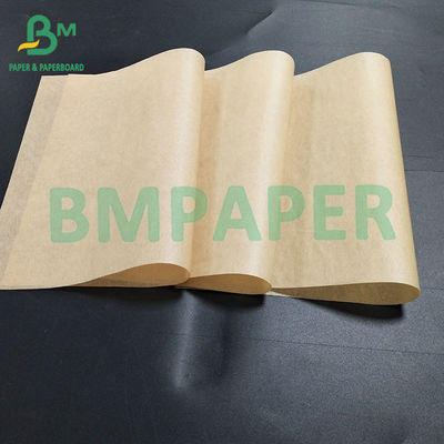 50gsm A4 Brown Kraft Greaseproof Paper For Hamburger Sandwich