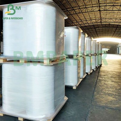 24g White Food Grade Kraft Paper For Drinking Straw Wrapped 32mm