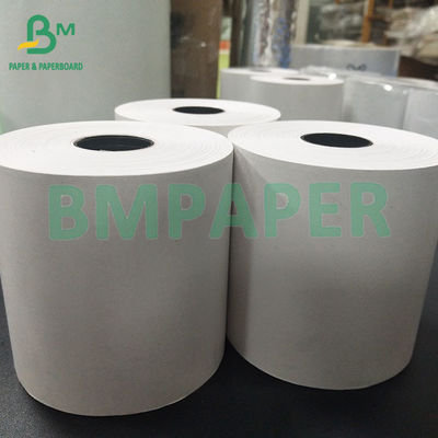 48gsm 3 1/8&quot; X 260'  White Thermal Receipt Paper Jumbo Roll For ATM Credit Card
