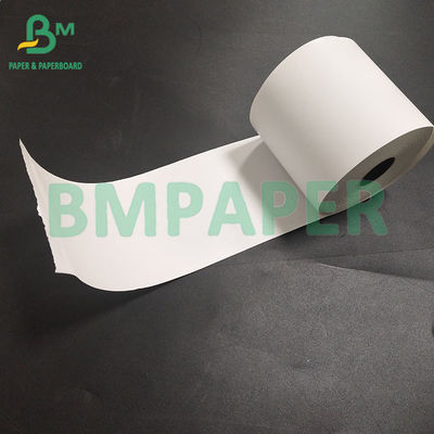 48gsm 3 1/8&quot; X 260'  White Thermal Receipt Paper Jumbo Roll For ATM Credit Card