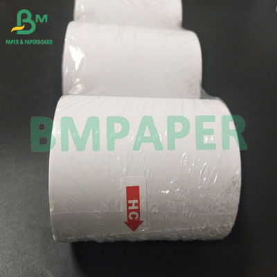 48gsm 3 1/8&quot; X 260'  White Thermal Receipt Paper Jumbo Roll For ATM Credit Card
