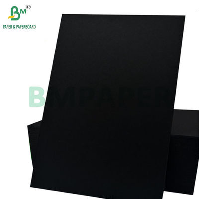 300gsm 400gsm Black Card Board Paper For Wine Boxes Odourless 700 x 1000mm