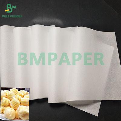 40gsm Food Grade Resistant White Grease Baking Sheets For Cake Tray
