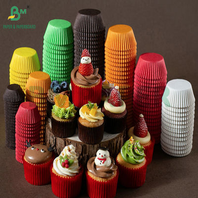 600mm Roll Width 25gsm 30gsm White Kraft Paper For Cake Baking Paper