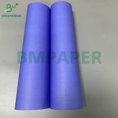 24'' X 150ft One Side Purplish Blue 20lb CAD Bond Paper Roll 2'' Core