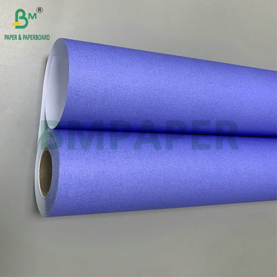 24'' X 150ft One Side Purplish Blue 20lb CAD Bond Paper Roll 2'' Core