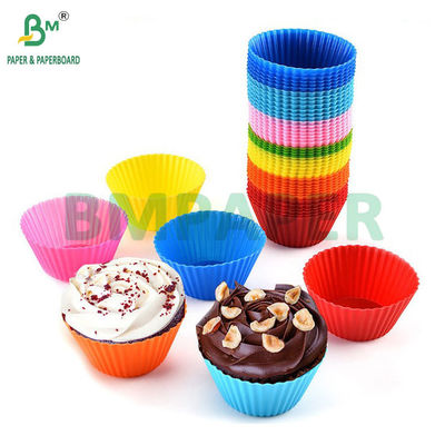 40g Colorful Cupcake Liner Paper Mould Paper For Muffin Holder Raw Materials