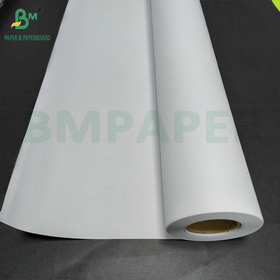 108gsm White Coated Bond Paper for Inkjet Printing 914mm x 30m Roll