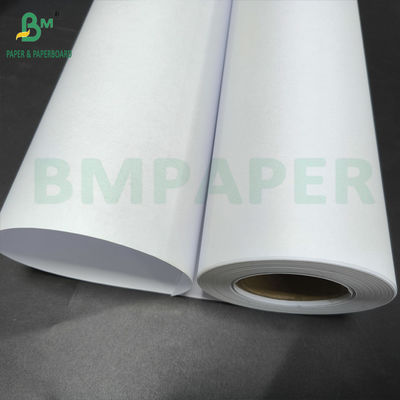 108gsm White Coated Bond Paper for Inkjet Printing 914mm x 30m Roll
