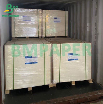 80gsm Recycle Pulp Uniform Thickness Smooth Surface Cream Woodfree Paper For Notebook
