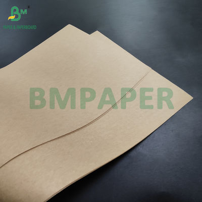 75gsm High Porosity Brown Sack Kraft Paper For Cement Packaging 100 X 69cm