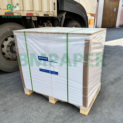65gsm 70gsm Waterproof White Beer Label Paper 70 x 100cm One Side Glossy