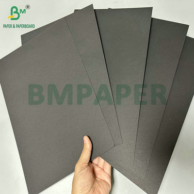400gram 450gram Uncoating Solid Black Pulp Paper For Photo Frame 400 x 400mm