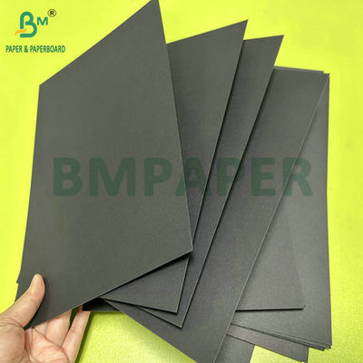 400gram 450gram Uncoating Solid Black Pulp Paper For Photo Frame 400 x 400mm