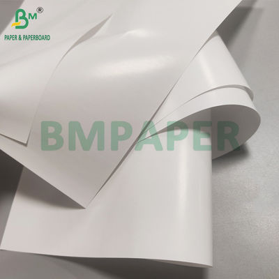 80gsm One Side Coated Glossy White Art Paper For Sticker Label 65 x 95cm