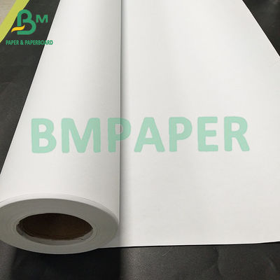 80GSM Uncoated White CAD Bond plotter Paper For Constructions Drawing