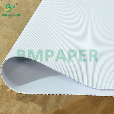 2ply 3ply White Corrugated Board 100g + 100g + 100g E F Flute For Package Box