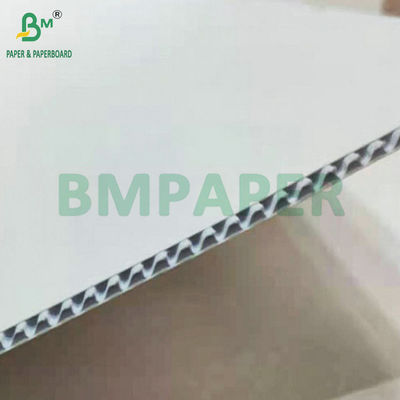 2ply 3ply White Corrugated Board 100g + 100g + 100g E F Flute For Package Box