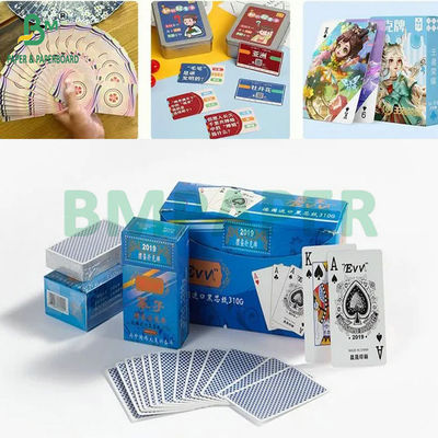 310gsm High Opacity Black Core Cardstock For High-end Playing Cards