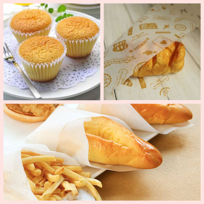 21g 30g Food Grade Bleached Glassine Paper Non-Stick Semi - Transparent Paper