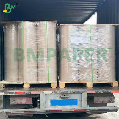 60gsm 70gsm Peach Brown Paper Roll For Wrapping Meats For Smoking