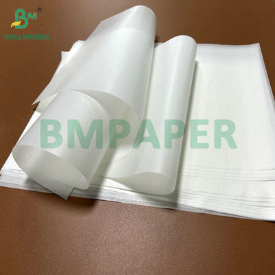 11&quot; x 17&quot; 30gram 40gram Bleached Glassine Paper For Wrapping Baked Food