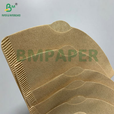 50gsm Natural Brown And White Coffee Filter Paper 500mm - 1500mm Wide