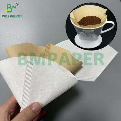 50gsm Unbleached Natural Brown Coffee Filter Paper Sheet Food Grade Raw Material