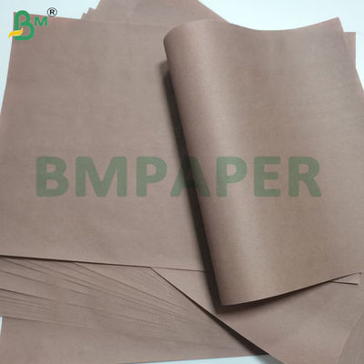 Brown Uncoated Cupcake Liner Paper Disposable Greaseproof 70 * 100cm