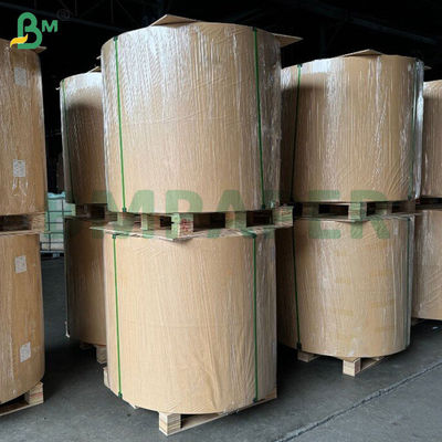 Brown Uncoated Cupcake Liner Paper Disposable Greaseproof 70 * 100cm