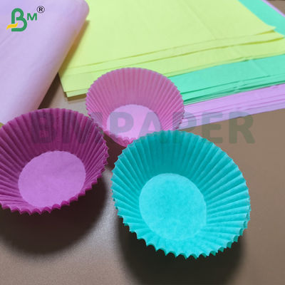 Cupcake Liner Paper For Baking 40g 50g Coffee Color Greaseproof Paper