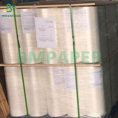 40-60gsm One Side Glossy Glassine Paper For Label Back Paper White Yellow Blue