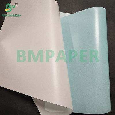 40-60gsm One Side Glossy Glassine Paper For Label Back Paper White Yellow Blue