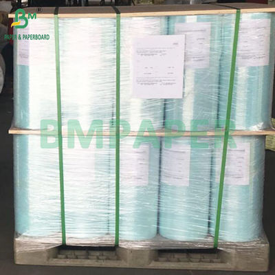40-60gsm One Side Glossy Glassine Paper For Label Back Paper White Yellow Blue