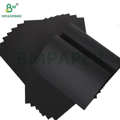 400GSM Black Paper For Photo Album 700 X 1000mm Good Toughness Virgin Pulp