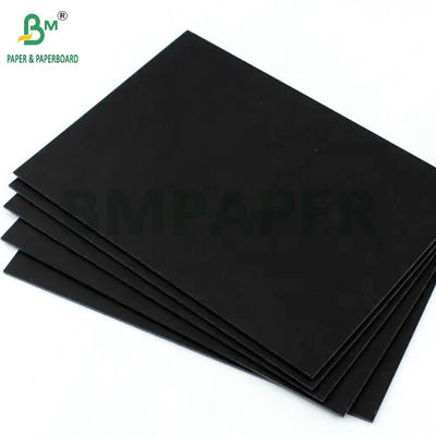 400GSM Black Paper For Photo Album 700 X 1000mm Good Toughness Virgin Pulp