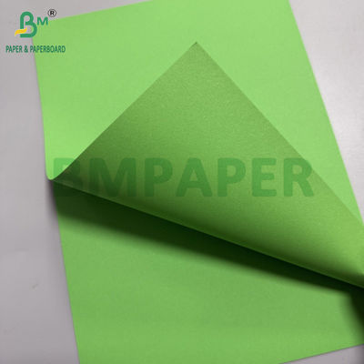 80gsm Parrot Green Woodfree Paper 25.5&quot; X 38.5&quot; Colour Paper Sheets